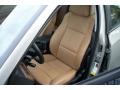 2010 BMW 5 Series Natural Brown Interior Front Seat Photo