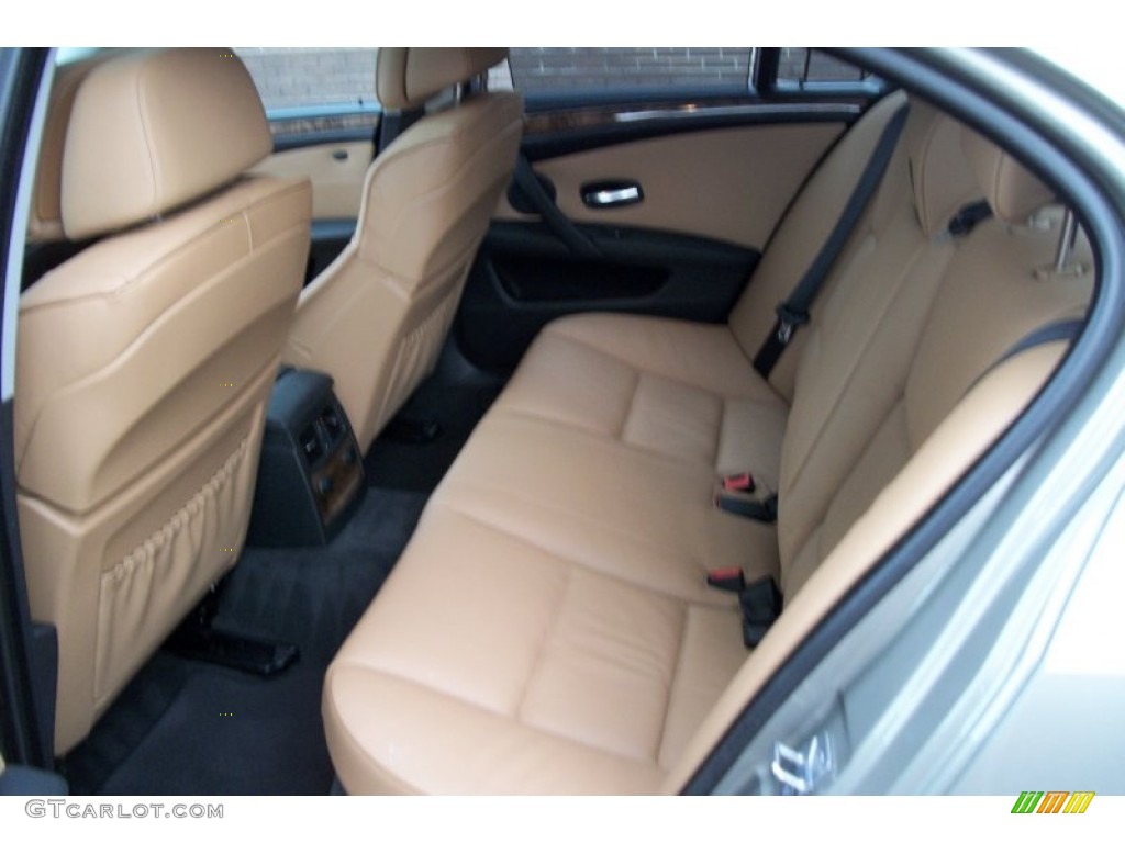 Natural Brown Interior 2010 BMW 5 Series 535i xDrive Sedan Photo #71507177