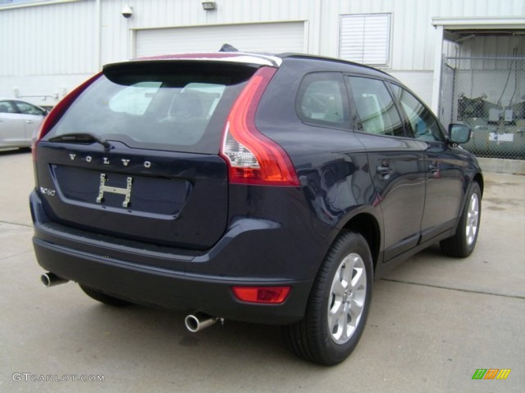 2013 XC60 3.2 - Caspian Blue Metallic / Off Black photo #3