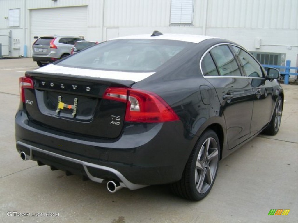 2013 S60 R-Design AWD - Saville Grey Metallic / R Design Black photo #3