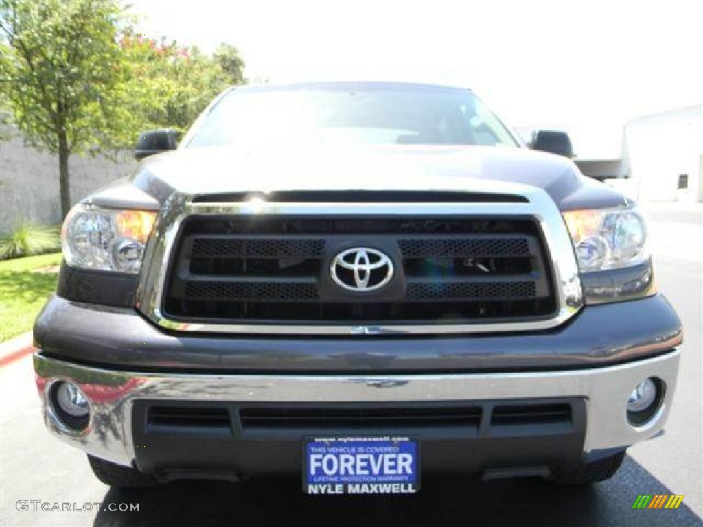 2010 Tundra SR5 CrewMax 4x4 - Slate Gray Metallic / Graphite Gray photo #3