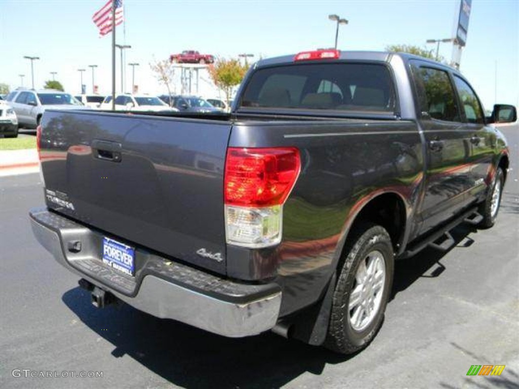2010 Tundra SR5 CrewMax 4x4 - Slate Gray Metallic / Graphite Gray photo #5