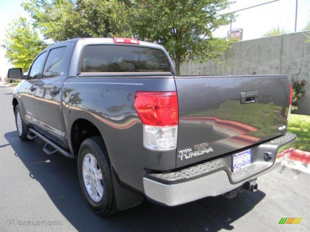 2010 Tundra SR5 CrewMax 4x4 - Slate Gray Metallic / Graphite Gray photo #7