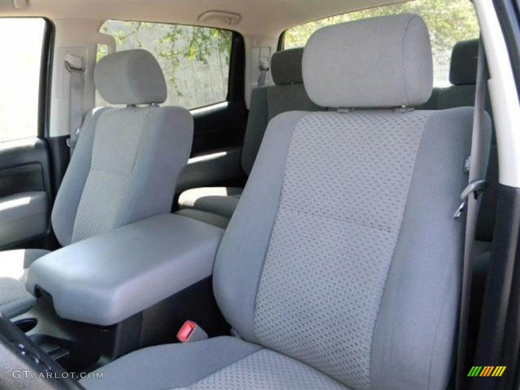 2010 Tundra SR5 CrewMax 4x4 - Slate Gray Metallic / Graphite Gray photo #14