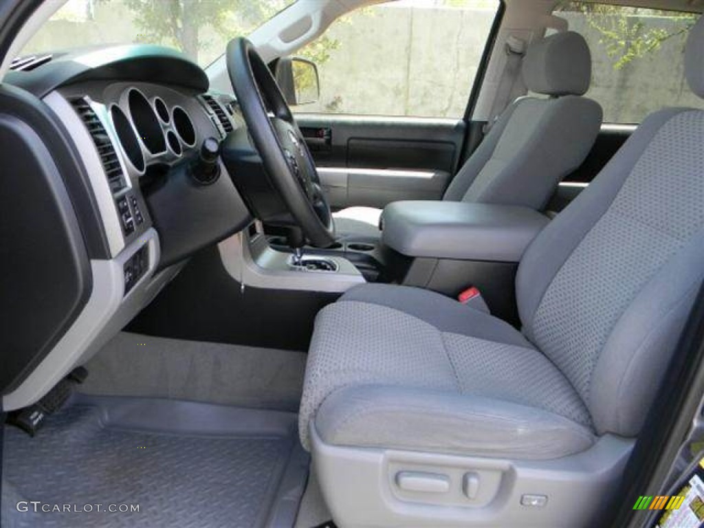 2010 Tundra SR5 CrewMax 4x4 - Slate Gray Metallic / Graphite Gray photo #15
