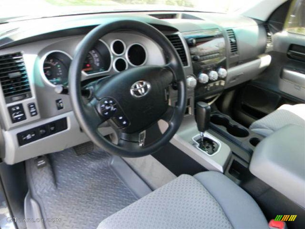2010 Tundra SR5 CrewMax 4x4 - Slate Gray Metallic / Graphite Gray photo #16
