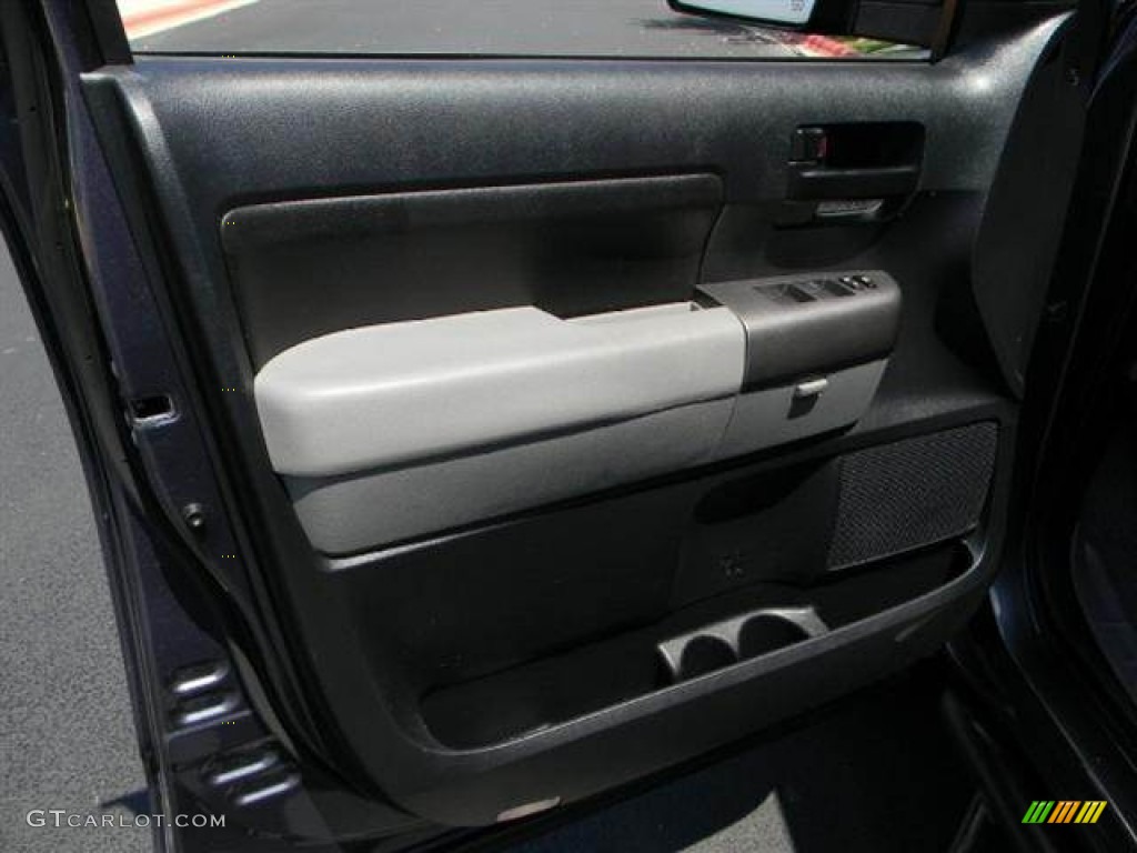 2010 Tundra SR5 CrewMax 4x4 - Slate Gray Metallic / Graphite Gray photo #19