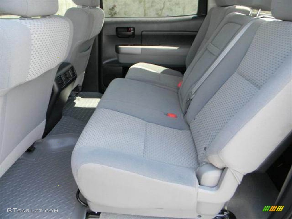 2010 Tundra SR5 CrewMax 4x4 - Slate Gray Metallic / Graphite Gray photo #21