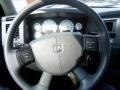 Medium Slate Gray 2009 Dodge Ram 2500 Power Wagon Quad Cab 4x4 Steering Wheel