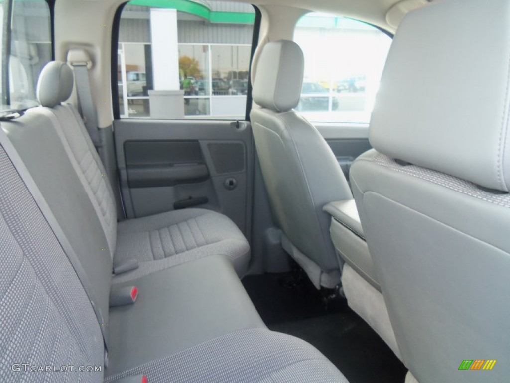 2009 Dodge Ram 2500 Power Wagon Quad Cab 4x4 Rear Seat Photo #71509520