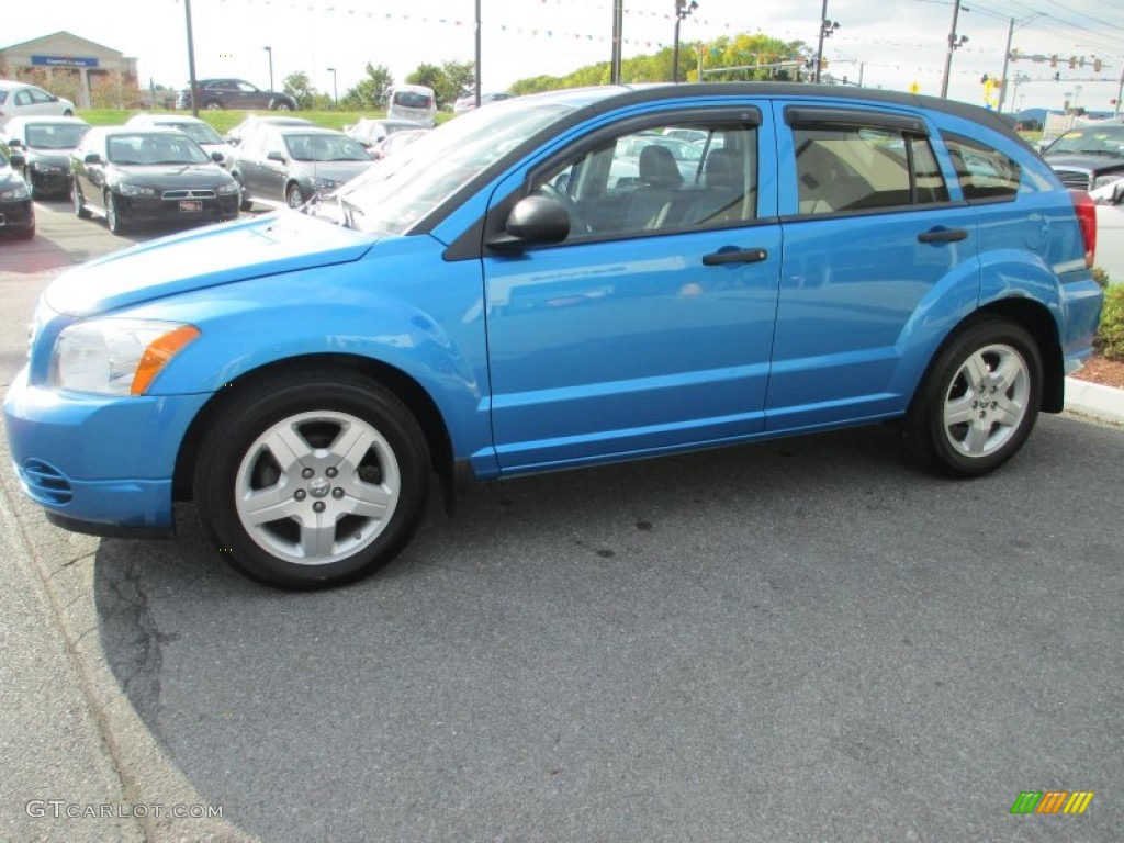 2008 Caliber SXT - Surf Blue Pearl / Dark Slate Gray photo #1