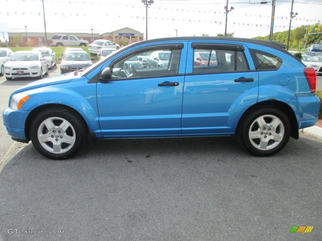 2008 Caliber SXT - Surf Blue Pearl / Dark Slate Gray photo #2