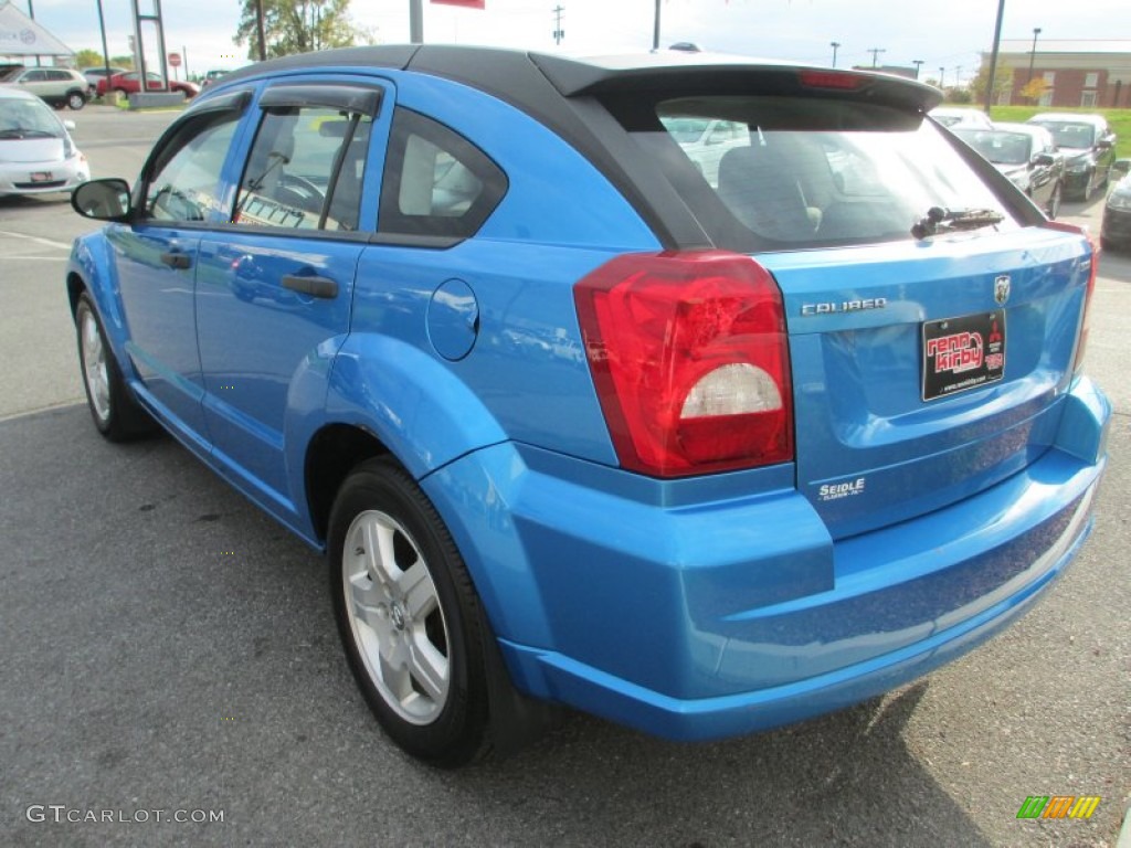 2008 Caliber SXT - Surf Blue Pearl / Dark Slate Gray photo #3