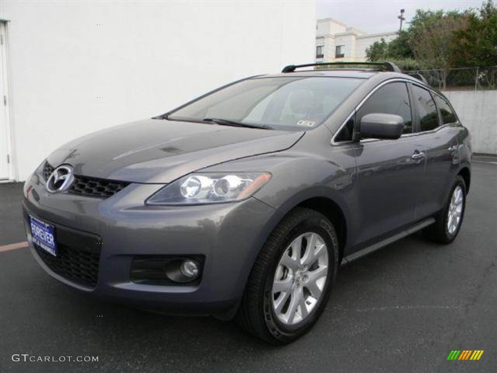 Galaxy Gray Mica 2007 Mazda CX-7 Grand Touring Exterior Photo #71509724