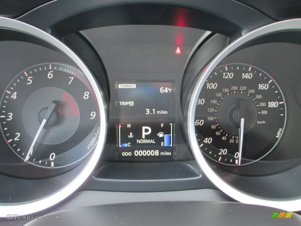 2013 Mitsubishi Lancer Evolution MR Gauges Photo #71510756