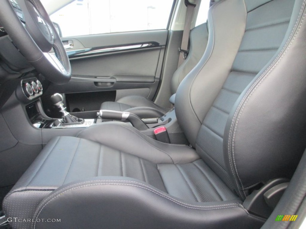 2013 Mitsubishi Lancer Evolution MR Front Seat Photo #71510810