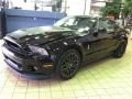 2013 Black Ford Mustang Shelby GT500 SVT Performance Package Coupe  photo #12