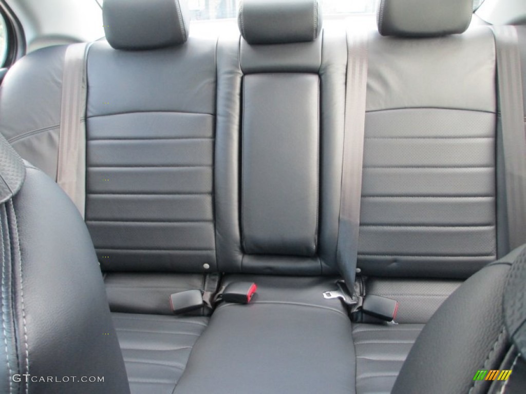 2013 Mitsubishi Lancer Evolution MR Rear Seat Photos