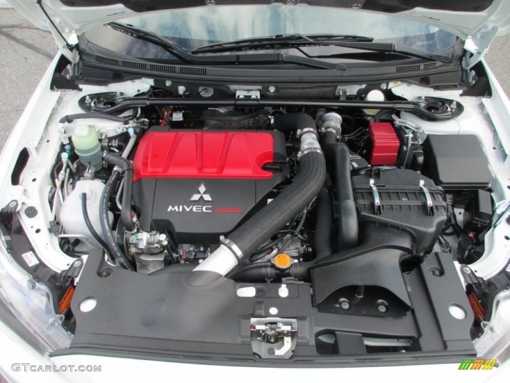2013 Mitsubishi Lancer Evolution MR 2.0 liter Turbocharged DOHC 16-Valve MIVEC 4 Cylinder Engine Photo #71510867