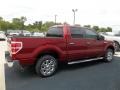 2013 Ruby Red Metallic Ford F150 XLT SuperCrew  photo #10