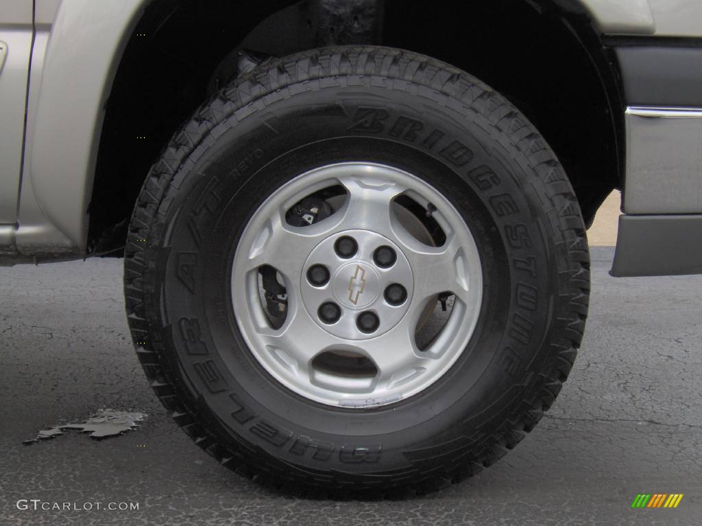 2004 Silverado 1500 Z71 Extended Cab 4x4 - Silver Birch Metallic / Medium Gray photo #9