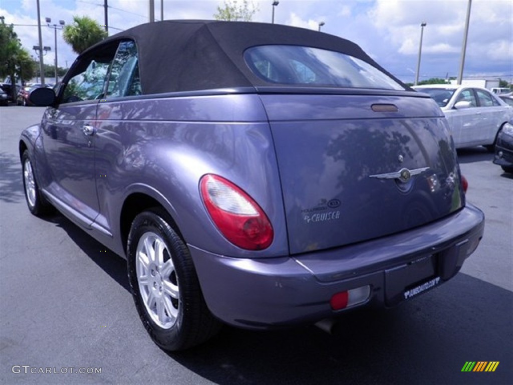 2007 PT Cruiser Convertible - Opal Gray Metallic / Pastel Slate Gray photo #9