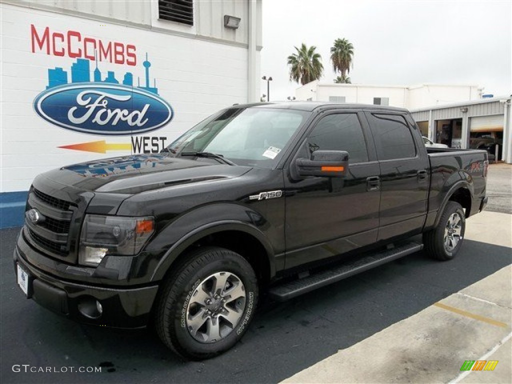 2013 F150 FX2 SuperCrew - Tuxedo Black Metallic / Black photo #1