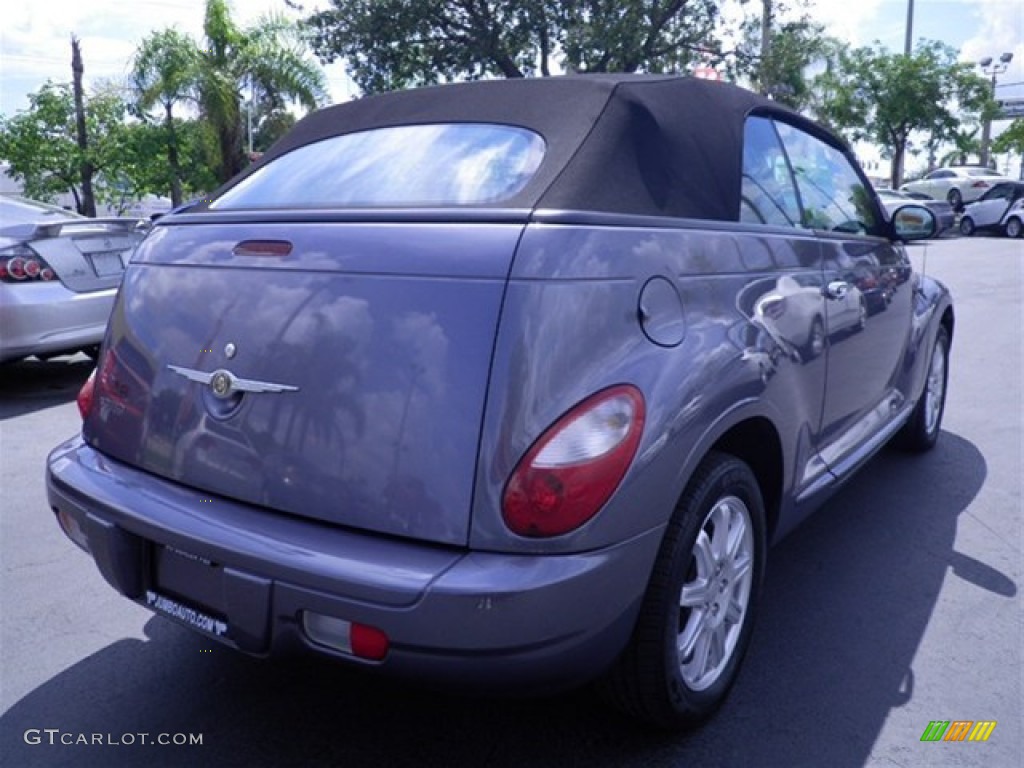 2007 PT Cruiser Convertible - Opal Gray Metallic / Pastel Slate Gray photo #16