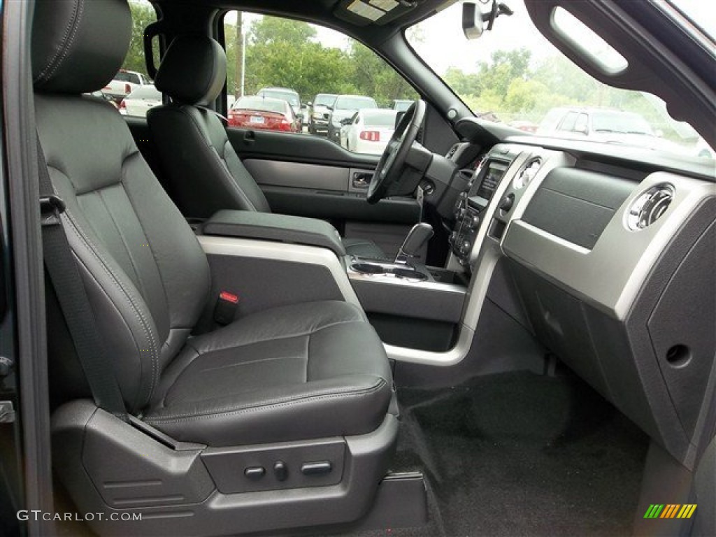 Black Interior 2013 Ford F150 FX2 SuperCrew Photo #71511971
