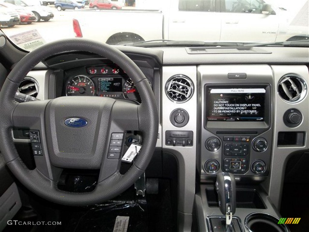 2013 Ford F150 FX2 SuperCrew Black Dashboard Photo #71511989