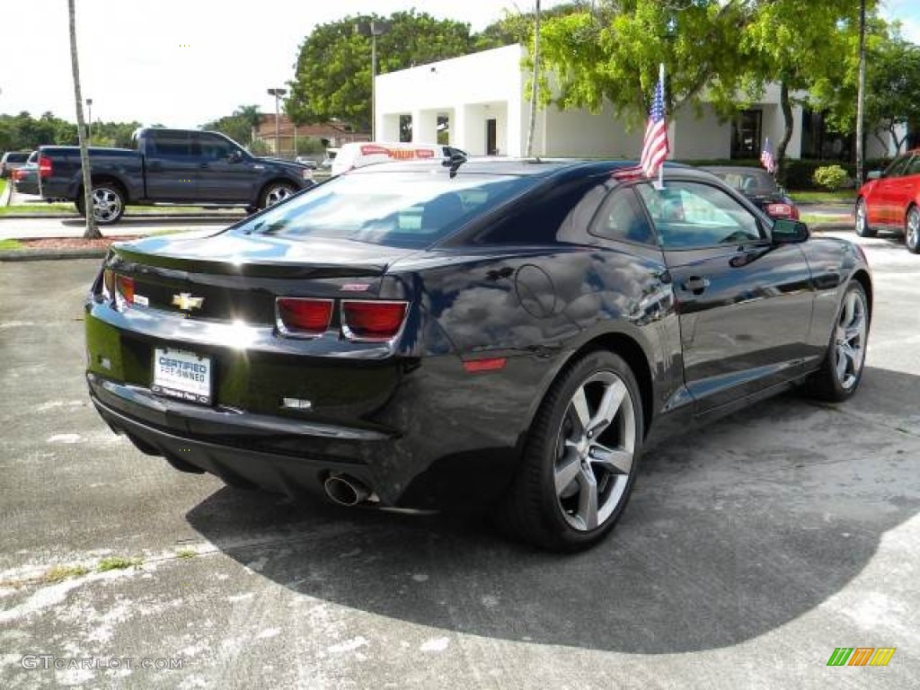2012 Camaro SS/RS Coupe - Black / Black photo #3