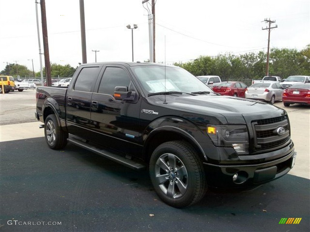 2013 F150 FX2 SuperCrew - Tuxedo Black Metallic / Black photo #13