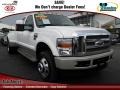 2010 Oxford White Ford F350 Super Duty King Ranch Crew Cab 4x4 Dually  photo #1
