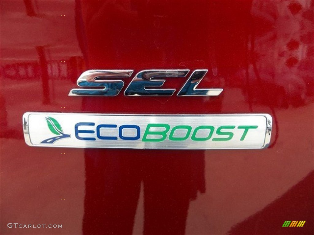 2013 Escape SEL 2.0L EcoBoost - Ruby Red Metallic / Medium Light Stone photo #6