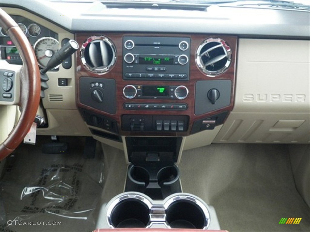2010 F350 Super Duty King Ranch Crew Cab 4x4 Dually - Oxford White / Chaparral Leather photo #43