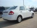 2011 Fresh Powder White Nissan Versa 1.6 Sedan  photo #4