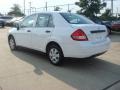 2011 Fresh Powder White Nissan Versa 1.6 Sedan  photo #5