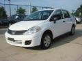 2011 Fresh Powder White Nissan Versa 1.6 Sedan  photo #7