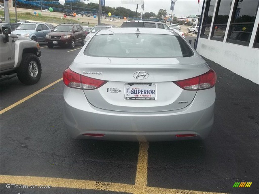 2013 Elantra Limited - Silver / Gray photo #4