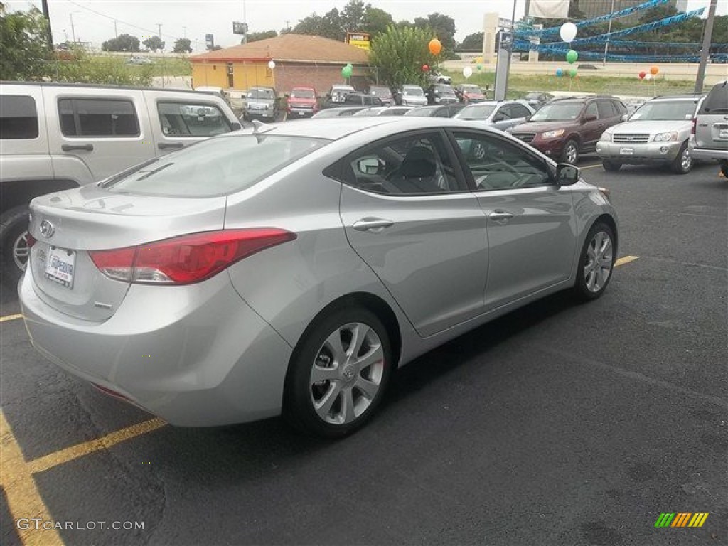 2013 Elantra Limited - Silver / Gray photo #5