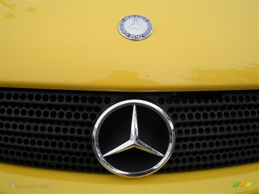 1998 SLK 230 Kompressor Roadster - Sunburst Yellow / Charcoal photo #8