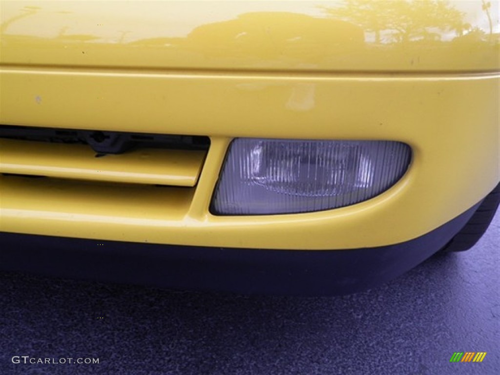 1998 SLK 230 Kompressor Roadster - Sunburst Yellow / Charcoal photo #9