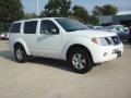 2012 Avalanche White Nissan Pathfinder S  photo #2