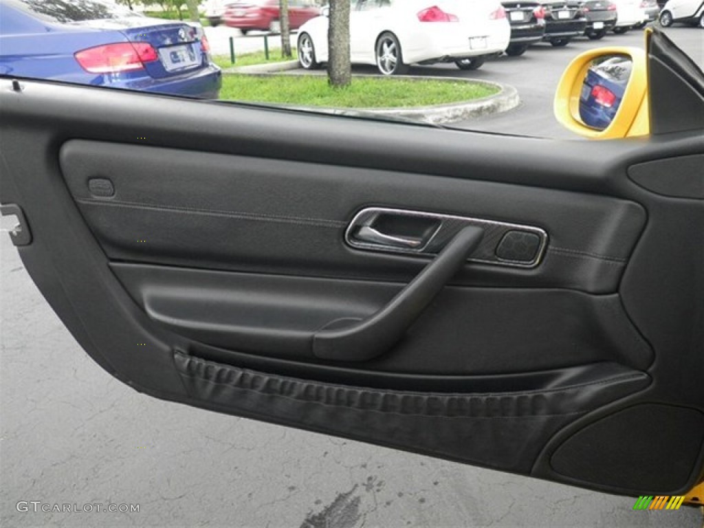 1998 SLK 230 Kompressor Roadster - Sunburst Yellow / Charcoal photo #40