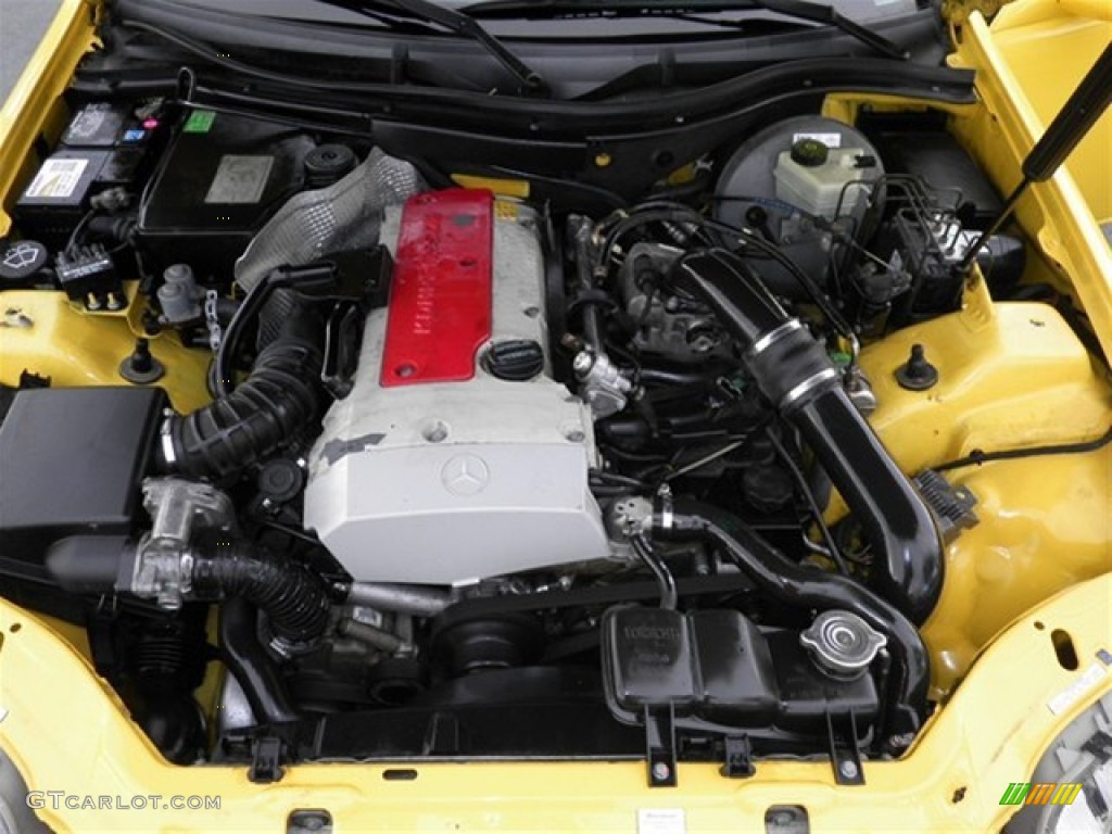 1998 Mercedes-Benz SLK 230 Kompressor Roadster 2.3L Supercharged DOHC 16V 4 Cylinder Engine Photo #71513531