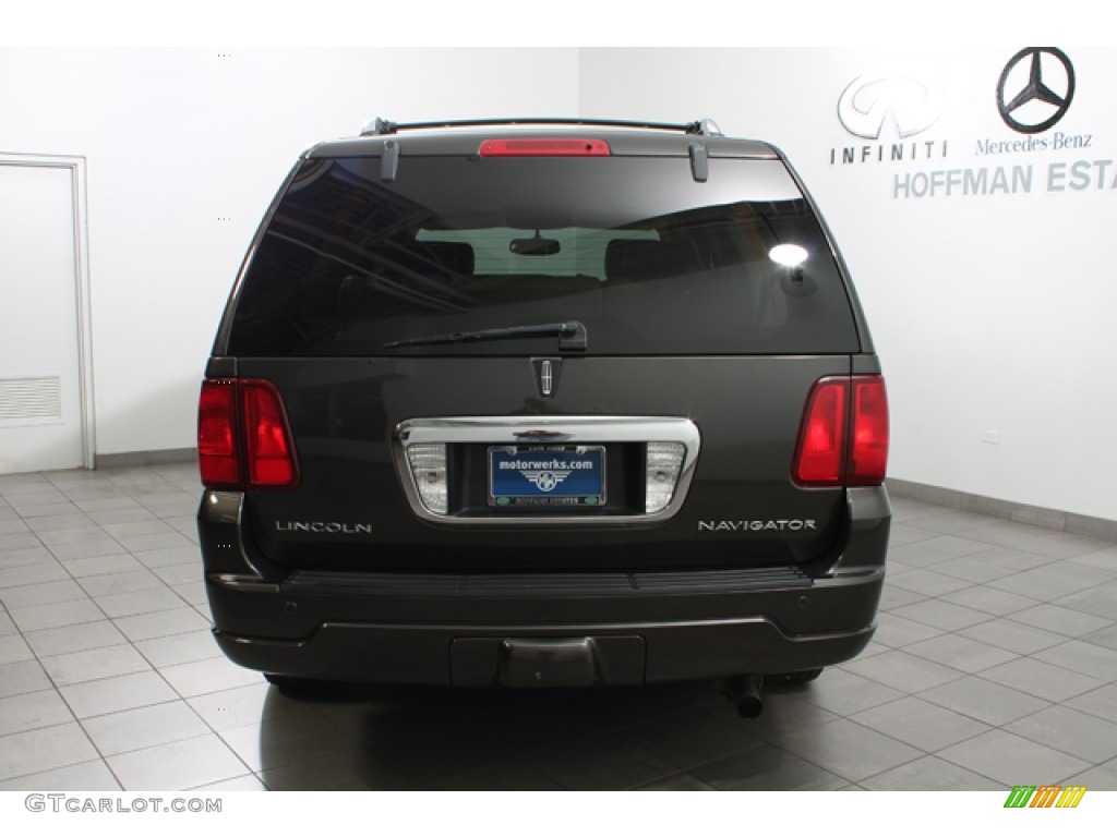 2005 Navigator Ultimate 4x4 - Charcoal Beige Metallic / Camel photo #4