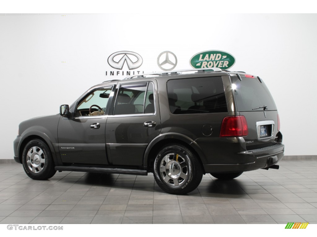 2005 Navigator Ultimate 4x4 - Charcoal Beige Metallic / Camel photo #5