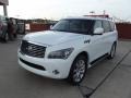 Moonlight White - QX 56 4WD Photo No. 1