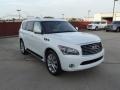 Moonlight White - QX 56 4WD Photo No. 2