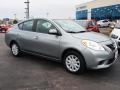 2012 Magnetic Gray Metallic Nissan Versa 1.6 SV Sedan  photo #2